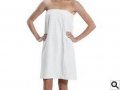 Body Wrap - Terry Towelling Double Sided - White